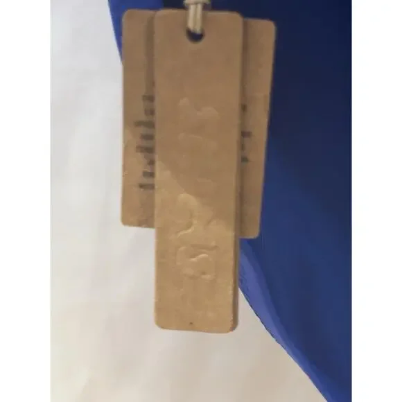 NWT Skims Long Sleeve Zip Up Swimsuit in Cobalt size M - Picture 5 of 6